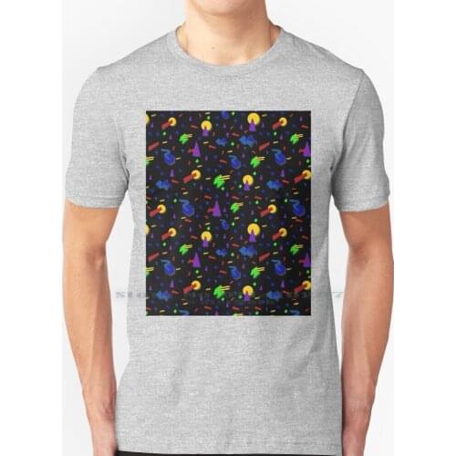 Terrible T Shirt 100% Pure Cotton 90s Retro Vintage Glow Blacklight Bright Confetti Bowling Alley Carpet Arcade Carpet