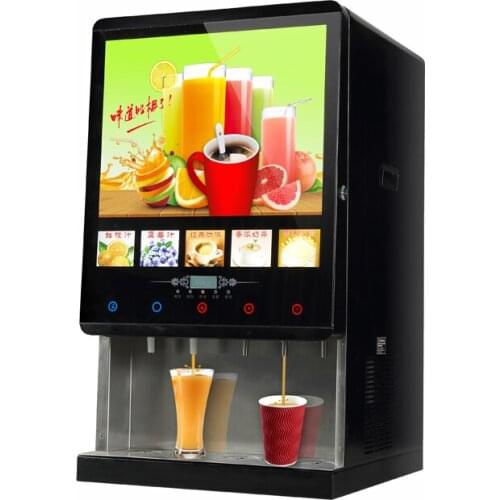 Commercial automatic instant hot and cold coffee machine /hot drinks machine