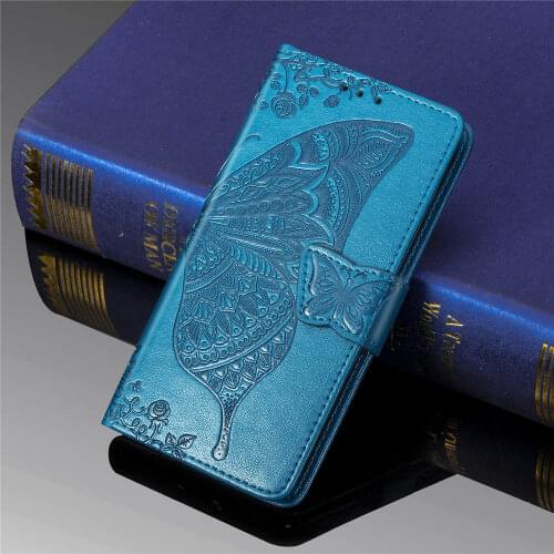 Leather Case For Huawei Y6 Y7 Y5 Prime Pro Y9 2019 Y3 2018 Butterfly Flower Flip Book Case For Huawei Y 5 6 7 9 2019 Wallet Case