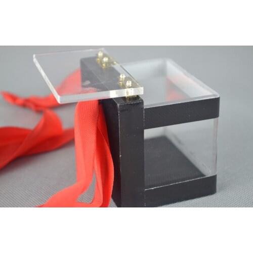The Crystal Clear Switching Box Prediction Box Magia Magic Tricks, Mentalism,Stage,Close-Up,Street,Accessories,Illusion,Gimmick