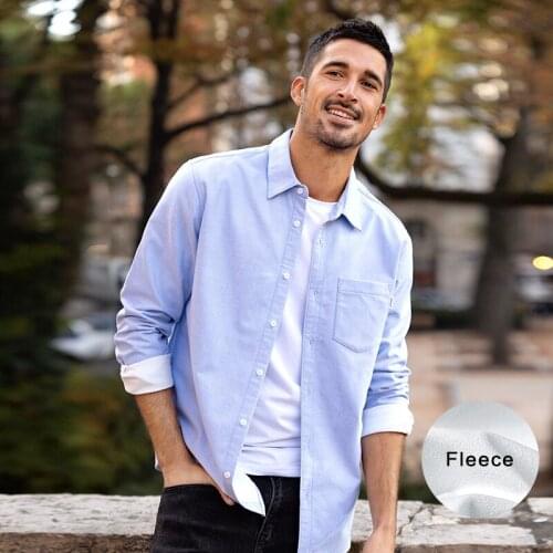 KUEGOU Mens Fleece Shirts
