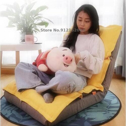Lazy sofa small tatami single bedroom female girl room net celebrity cute small balcony net celebrity bay window
