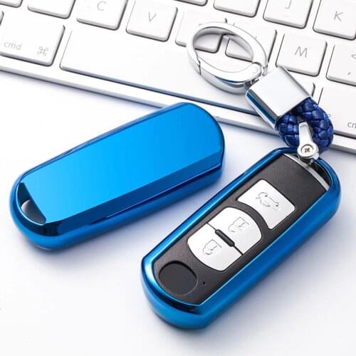 Soft TPU Car key fob cover case protect for Mazda 2 mazda 3 mazda 5 mazda 6 CX-3 CX-4 CX-5 CX-7 CX-9 Atenza Axela MX5 Car stylin