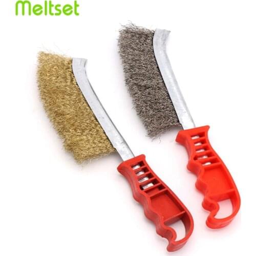 Durable BBQ Grill Cleaner Stainless Steel BBQ Cleaning Brush Grill Cleaner for Rust Removal Brush Barbecue Accessories