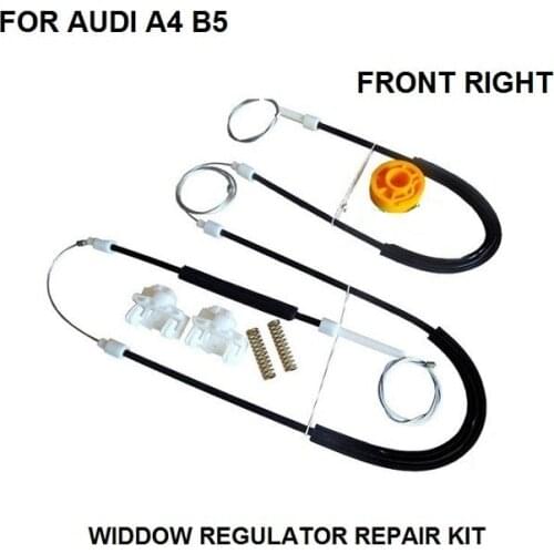 FREE SHIPPING OE#8D0837462 CAR PARTS FOR AUDI A4 B5 WINDOW REGULATOR REPAIR KIT FRONT RIGHT 1994-2001 NEW