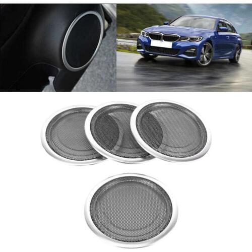 Inner Door Speaker Frame Cover Trim Decor Fit for BMW 3/4 Series GT F30/F31/F34 2013 2014 2015 2016 2017 2018 2019 Car style