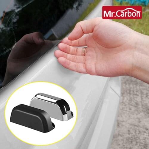 Car Trunk Handle Buckle Rear Door Glass Decorative Cover For Mercedes 2008-2014 Smart 451 Fortwo Exterior Modification Stickers