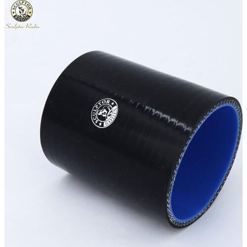 0 degree Straight Silicone Hose/Tube 51 57 63 70 76MM Rubber Joiner Tube for Intercooler Cold air intake Pipe 1pcs