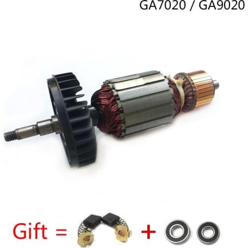 Replacement AC220-240V Armature Rotor Anchor for MAKITA GA9020 GA7020 GTPSE 517794-5 517793-7 Motor Angle Grinder