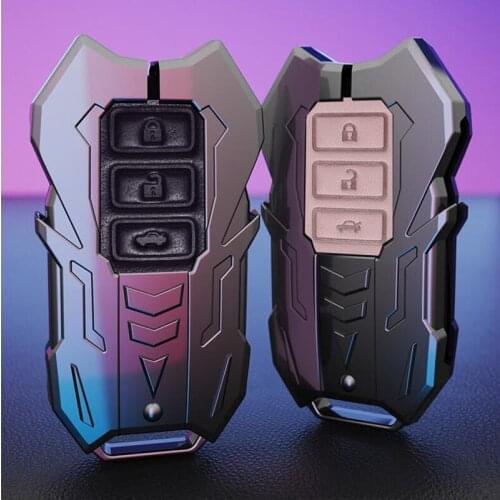 Zinc alloy Car Remote Key Case Cover Holder Shell Fob For Lexus NX GS RX IS ES GX LX RC 200 250 350 LS 450H 300H Keychain