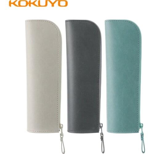 Kokuyo Me Pencil Case Simple and Cute Student Ins Japanese Stationery Box Creative Net Red Pencil Case