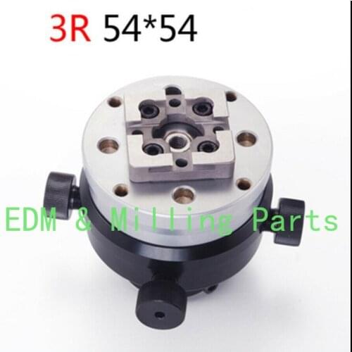 CNC 3R 54*54mm Adjustable EDM Electrode Holder Calibrating Head Fit For EDM Spark Machine