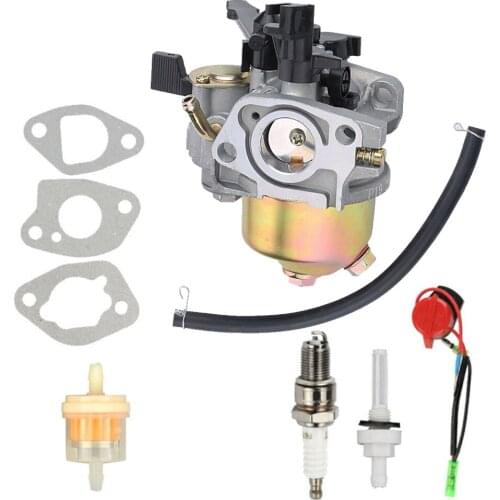 Carburetor Carbon Brush Kit For Honda GX120 GX160 GX200 5.5 HP 6.5 HP Generator Engine Parts Power Tool Accessory Carburetor Kit
