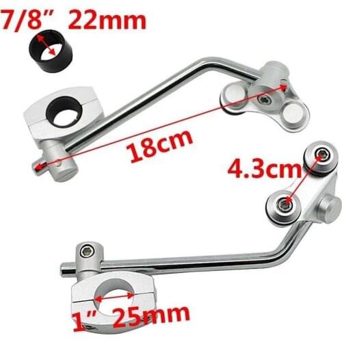 7/8" 22mm 25MM Handlebar Motorcycle Windscreen Windshield Standard Mounts Clamps Bracket For Kawasaki Victory Z1000 Z900 Z800