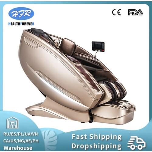HFR-X2 4d AI voice body detection massage chair with electric legs