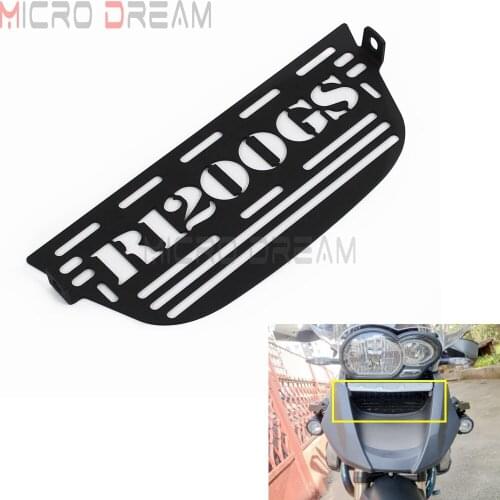 Motorcycle Oil Cooler Guard For BMW R1200GS Adventure 2006-2012 Black Oil Cooler Radiator Cover Guard Protector