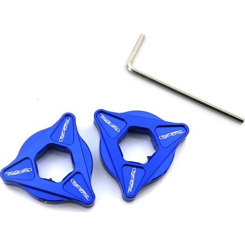 Motorcycle Accessories For Honda VFR400R 1991 1992 1993 14mm Front Fork Preload Adjuster Hexagon Design CNC Aluminum