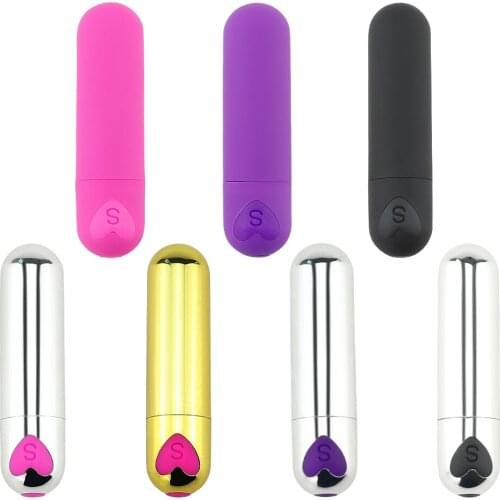 Man nuo10 Speed Vibrating Mini Bullet Waterproof Vibrator G-spot Massager Sex Toys for Woman Adult Sex Product USB Vibrators