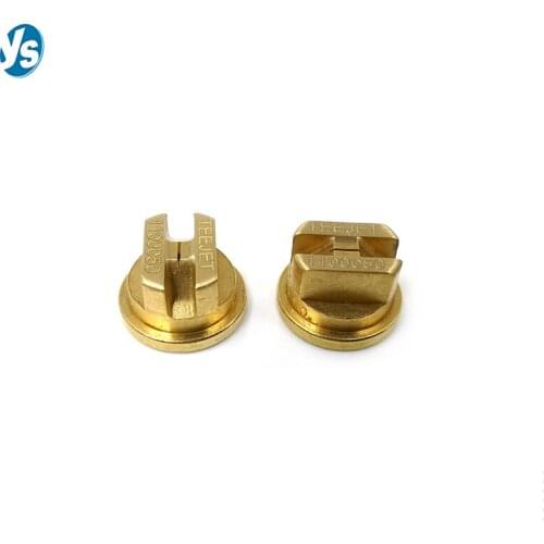 YS TP Nozzle Tip, Brass Assembly of Quick-replaced Flat Fan Spray Nozzle, High Pressure Spare Parts Cleaning Nozzle