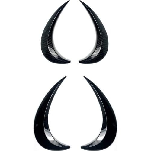 New2PCS ABS Front Headlight Eyelids Eyelashs Covers For Beetle A5 2012 - 2018 Head Light Eyebrows Trim