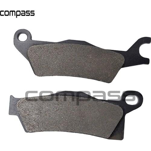 Motorcycle Front Left and Rear Brake Pads for CAN AM Qutlander 6x6 XT 2015 Renegade 500 2012 2013 2014