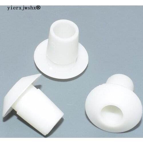 Yierxjwshx Nylon Milk White Trim Panel Base Rubber Shield Land Rover car plastic fastener clips automotive clips