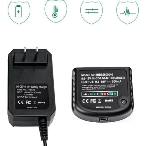 Replacement Charger For Black & Decker 9.6V-18V A12 A12-X HPB18 HPB14 HPB12 HPB96 HPB18-OPE NI-CD NI-MH battery Charger