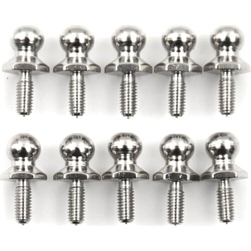 10Pcs/lot 02038 HSP Ball Head Screw For RC 1/10 Model Car Buggy Truck Spare Parts Best Sale