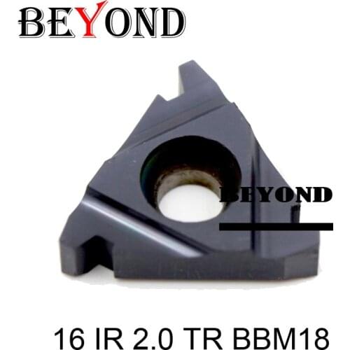 16 IR 2.0 TR BBM18, Iso Metric Full Profile Carbide Threading Inserts Tungsten Carbide Threading Tool Threading Inserts