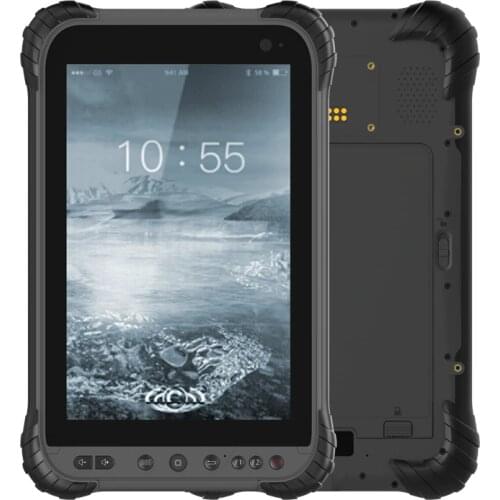 8 Inch 4G LTE Android 8.1 USB Type c 8000mhA Removable Battery Rugged Tablets Handheld Terminal
