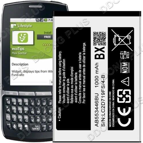 AB553446BU Battery For Samsung Jitterbug Plus SCH-R220 Battery AB553446GZ BA BZ Replacement Repair Part
