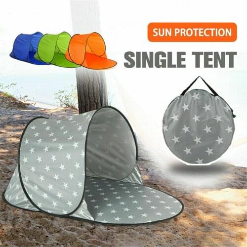 Automatic Instant Pop Up Tent Portable Beach Tent Lightweight Outdoor Uv Protection Camping Fishing Tent Cabana Sun Shelter