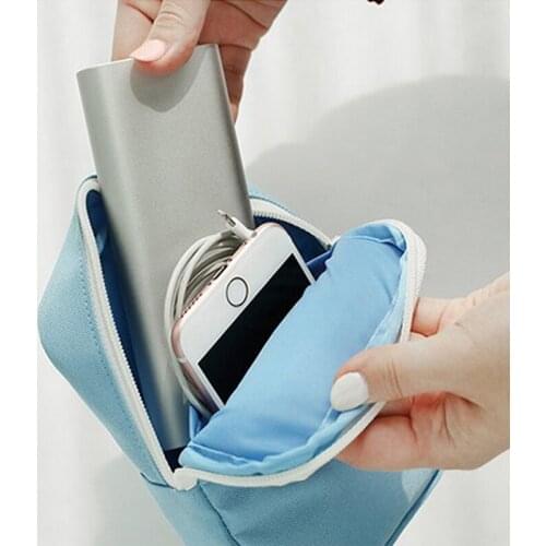 Digital Bag Data Lines Power Bank Package Portable Multi-function Travel Mens Pouch Case Accessories Supplies Packing Organizer