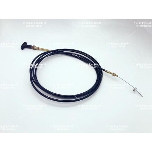 Excavator parts, excavator modification, manual flameout, pull wire, flameout motor, switch to manual flameout