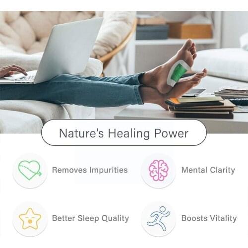 Detox Foot Patches Pads Toxins Feet Slimming Cleansing Sticker Sleep Slimming Foot Adhesive Foot Patch Tool Improve Care Fo G4U5