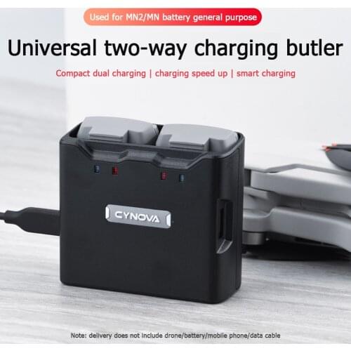 Two Way Charging Hub Battery Charger for DJI Mavic Mini 2 Mini Drone Accessory Batteries Manager Power Bank Converter