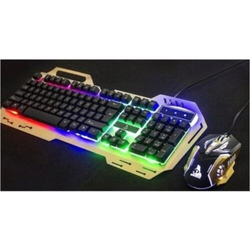 Leds Gaming Keyboard Mouse Player Keyboard Pg-8014