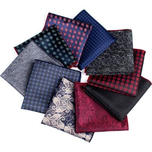 2020 Mens Suits Handkerchief Pocket Square for Wedding Party Chest Towel Gentlemen Hankies Women Pocket Towel Custom Logo