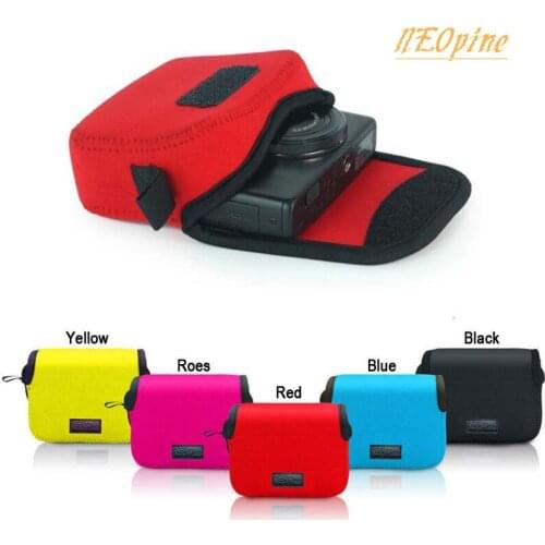 Neoprene camera Case Pouch Bag for SONY HX90 HX99 HX60 HX30 HX20 HX10 WX500 WX700 WX800 digital camera bag pouch cover