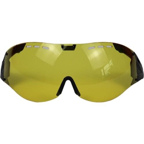 LOCLE Glasses Bicycle Cycling Helmet Goggles or Glasses Casco Ciclismo Gafas Brightening Lens (Only match the fixed helmet)