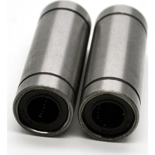 3d printer bearing 4pcs LM6LUU bearing 6 mm linear ball bearing bush bushing match use 6mm linear guide rod round shaft cnc