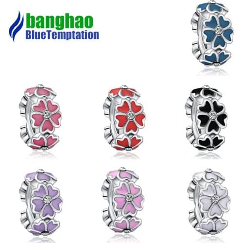 1Pcs Silver Color Wings Charm Pendant Bead Charm European Silver With Angel Bead Fit Bracelet beads ENM391