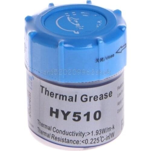 HeatSink Cooling 10G HY510 Thermal Grease Compound Silicone CPU Heat Sink Cooling Paste Gray