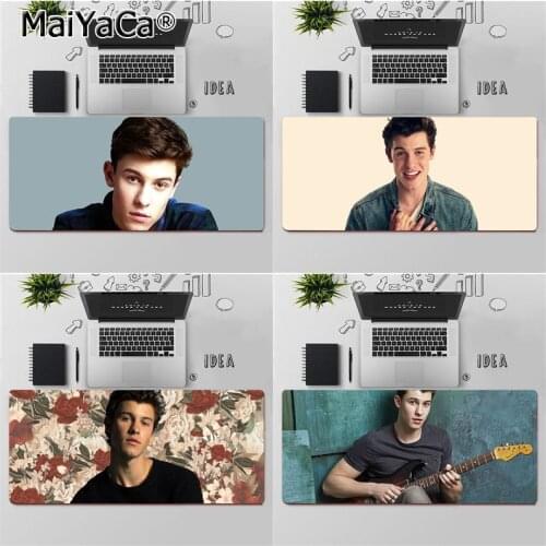 Maiya High Quality Shawn Mendes Gamer Speed Mice Retail Small Rubber Mousepad Rubber Computer Gaming mousepad