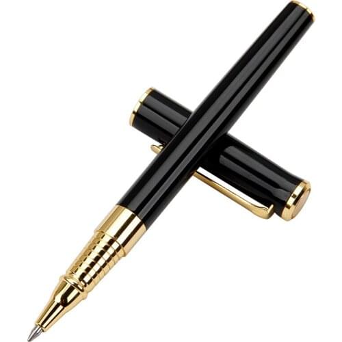 10PCS Metal Roller Pen Business Office Stationery Gift Pen Advertising Gift Ballpoint Pens for Writing