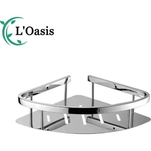 Triangle Shower Storage Basket Shelves for Bathroom and Kitchen,Bath Accessories Hardware Wall Mount