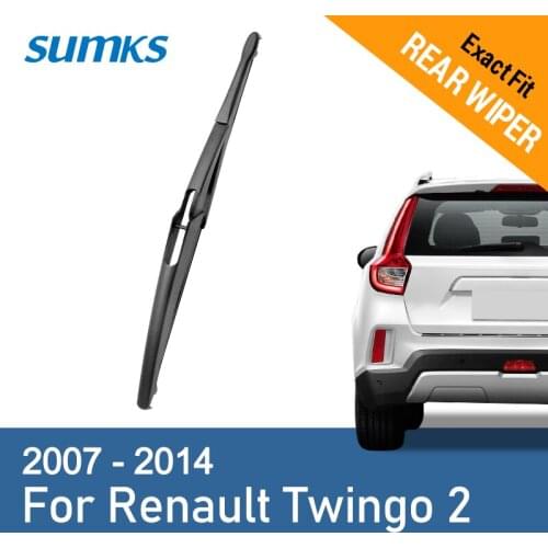 SUMKS Rear Wiper Blade for Renault Twingo 2 2007 2008 2009 2010 2011 2012 2013 2014