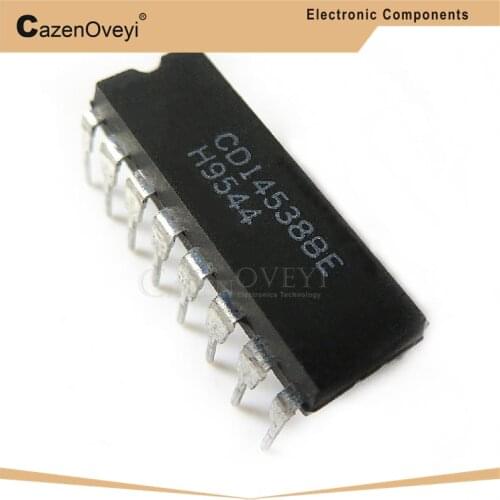 10pcs/lot CD14538BE CD4538BE CD4538UBE CD4538 CD4538BD HEF4538BP HCF4538BE DIP-16 In Stock
