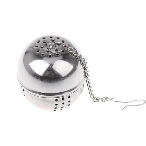500pcs Creative Stainless Steel Egg Shape Tea Ball Infuser Strainer Teakettles Kitchen
