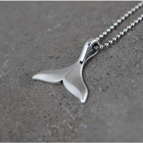 Dolphin Pendant for Necklace Silver Women Trendy Simple Design Letter Pendants DIY Accessories Fashion Necklace Pendants Jewelry